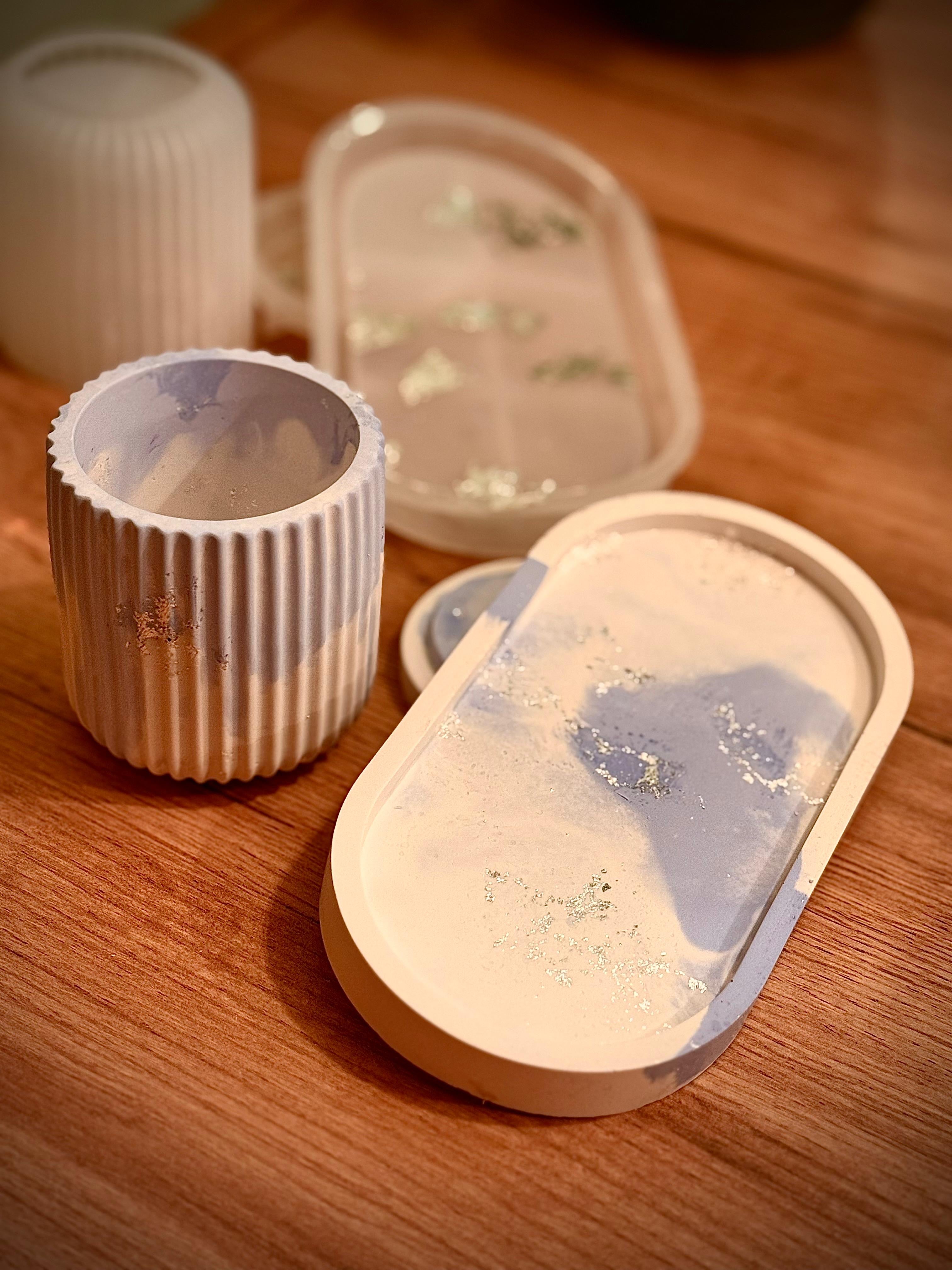 Frankfurt | Formguss in Goldoptik mit Wein & Musik